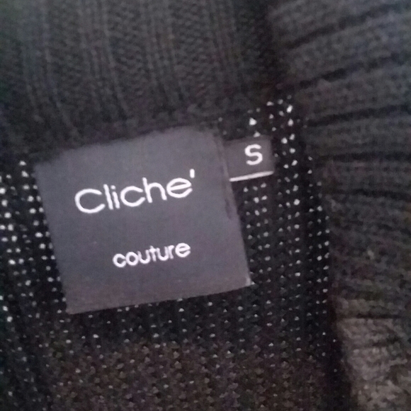NWOT Cliche Couture faux fur vest - Picture 2 of 5